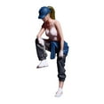 thumbnail image 3 of Figura femenina en miniatura a escala 1/64, simulación pintada, personaje en miniatura De pie sobre la pierna, 3 of 5