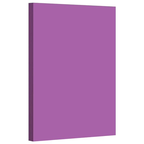 Premium Colored Card Stock Paper | 50 Sheets Per Pack | Superior Thick 65-lb Cardstock, Perfect for School Supplies, Arts and Crafts | Acid & Lignin Free | 11" x17" | Violet