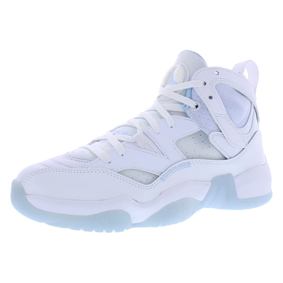 Nike Jumpman Two Trey Womens Shoes Size 5, Color: White/Ice Blue