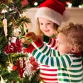 thumbnail image 5 of 2 adornos de plástico para árbol de Navidad, decoración para árbol de Navidad, adornos navideños, decoración para árbol de Navidad, 5 of 5
