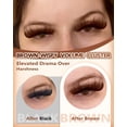 thumbnail image 5 of Goddvenus Brown Manga Lash Clusters with Spikes Wispy D Curl Eyelash Clusters 204PCS 12-20mm Fluffy Faux Mink Individual Lashes Reusable DIY Lash Extensions, 5 of 7