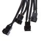 thumbnail image 4 of PWM 3/four Splitter Computadora PC Ventilador Cable de Alimentación Cable de Extensión, 4 of 9