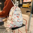 thumbnail image 4 of Hello Kitty graffiti student brush wave Hello Kitty backpack waterproof backpack Sanrio versatile school bag girl school bag, 4 of 4