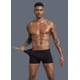 thumbnail image 2 of Boxer Hombre Corto Algodón Suave, Cómodo Y Transpirable 4pcs Xtellar negro, 2 of 4
