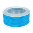 thumbnail image 1 of Unique Bargains Nylon Thread Twine Beading Cord 1.6mm Extra-Strong Braided Nylon Crafting String 16M/52 Feet, Bright Blue, 1 of 7