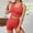 Red, variant on Tbopshirt Women's 2 Piece Outfits Women's Casual Seamless Knitted Sports Yoga Buttock Lifting Tight Fitness Clothing Two-piece Set Wide Leg Pants