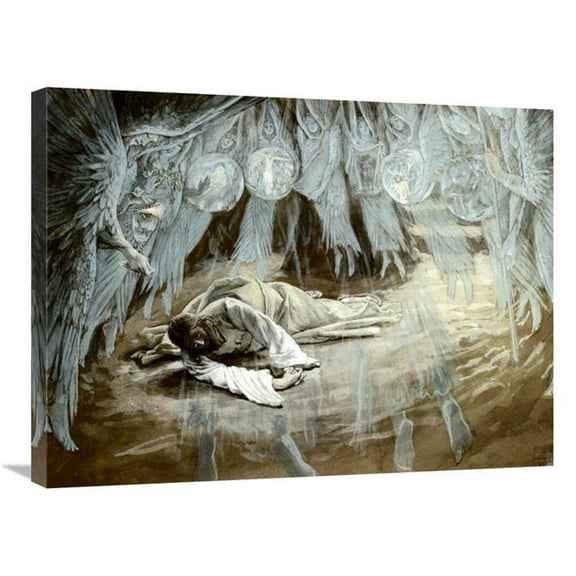 30 in. Agony in the Garden Art Print - James Tissot