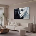thumbnail image 3 of Abstract Art Modern Decorative Painting Face Framed Canvas Poster Bedroom Decor Sports Landscape Office Room Decor Gift,Frame-style,08x12inch(20x30cm), 3 of 8