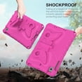 thumbnail image 3 of HCTian Compatible with iPad mini 1/2/3/4/5 7.9" Cute Case Lightweight Shockproof Case EVA Foam Cover with Shoulder Strap & Stand Cover for Boys Girls, 3 of 7