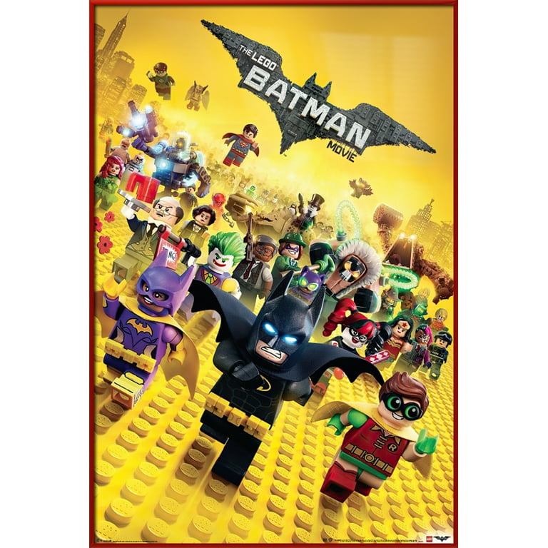 The Lego Batman Movie Framed Movie Poster (Regular Style) (Size