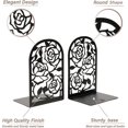 thumbnail image 5 of Sujetalibros, Sujetalibros Premium para estanterías, Sujetalibros de metal para libros pesados de oficina en el hogar, Soporte para estantes para libros, Decoración del hogar, Tapones para libros, Sop, 5 of 5
