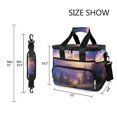 thumbnail image 3 of FORMRS Insulated Cooler Bag 24 Cans Capacity Soft Leakproof Lunch Box with Side Pockets, Beautiful Mountain, 3 of 7