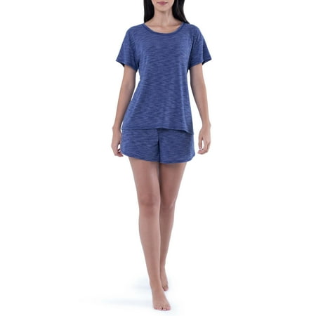 Fruit of the Loom Women s Soft and Breathable Pajama Shorts Set  2-Piece  Sizes S-4X