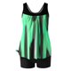 thumbnail image 4 of Modesto Trajes de Baño para las Mujeres Multicolor Gradiente Impresión de Espalda Recorte, Pantalones Cortos de Cintura Alta Y Sling Top para la Playa, la Piscina Y las Vacaciones, 4 of 6