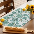 thumbnail image 3 of Placemats Set of 4, Teal Paisley Pattern Place Mats Boho Abstract Floral Tablemats Washable Placemat Table Decoration for Kitchen Table Dinner Party Home Decor Indoor Outdoor 13x19 Inch, 3 of 9