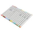 thumbnail image 1 of Painting Marker Pen Drawing Marker Pen Double Sided Markers 48 Colors Double Sided Markers Sketch Marker Pen Sketch Set   Black Pencil Bag Artist Necessary, 1 of 8