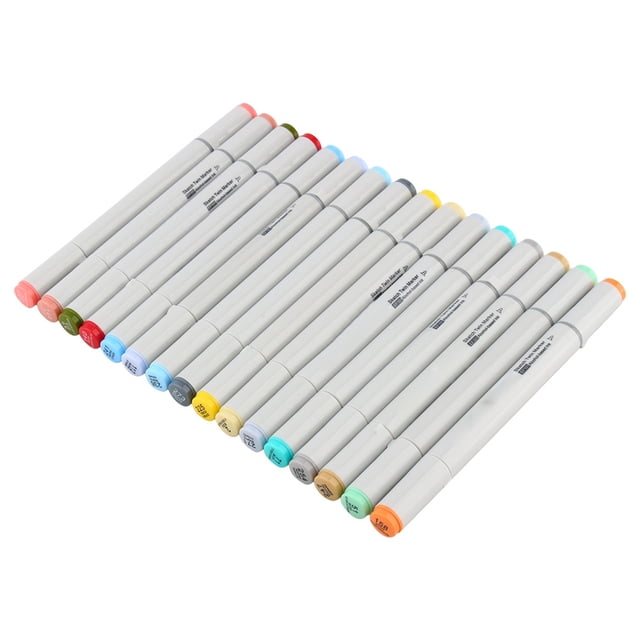 Painting Marker Pen Drawing Marker Pen Double Sided Markers 48 Colors Double Sided Markers Sketch Marker Pen Sketch Set Black Pencil Bag Artist Necessary