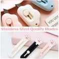 thumbnail image 4 of Letter Opener Box Cutter Retractable, 6Pcs Cloud Box Cutter and 3Pcs Cat Paw Box Cutter, Portable Mini Utility Knives Paper Envelope Slitter with for School Craft Class Office Supplies, 4 of 5