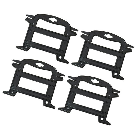 4Pcs Rope Winder Cord Holder Rope Ladder Spool Black Camping Fishing Hunting