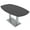 Asian Night w/Silver Base no Electric, variant on 6 Person Small Arc Boat Conference Table with Data And Electric 6 Ft