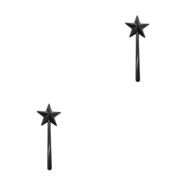 Contenedor de especias Injueey multifuncional Negro 2Conjunto