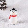 thumbnail image 1 of Anmail Miniaturas Navidad Muñeco de Nieve Figuras Santa Clau Adornos Decoración Hogar 2023 Año Nuevo Regalo de Navidad Oso DIY Bola de Cristal, 1 of 4