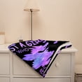 thumbnail image 6 of Blanket Just A Girl Who Loves Dragon Fleece Lightweight Throws Gift for Birthday Christmas Soft Flannel Blankets for All Season Bed Sofa 50"x40" XS Twin for Kids, 6 of 6