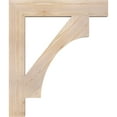 thumbnail image 3 of Ekena Millwork 5 1/2"W x 34"D x 40"H Westlake Block Smooth Bracket, Douglas Fir, 3 of 4