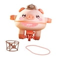 thumbnail image 4 of Cerdo de juguete para caminar sobre la cuerda floja, lindo y equilibrado, juguete educativo, cerdo interactivo. Rosa, 4 of 8