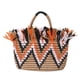 thumbnail image 1 of Bolso de paja de playa, bolso grande para mujer, bolso de verano hecho a mano, bolso de playa, 1 of 6