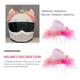 thumbnail image 3 of 1 par de cascos de peluche con orejas de gato., 3 of 6
