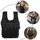thumbnail image 4 of Chaleco con peso resistente al desgaste mano de obra fina chaleco con peso para ejercicio exquisito hermoso cómodo duradero 12 bolsillos para entrenamiento de ANGGREK Otros, 4 of 7