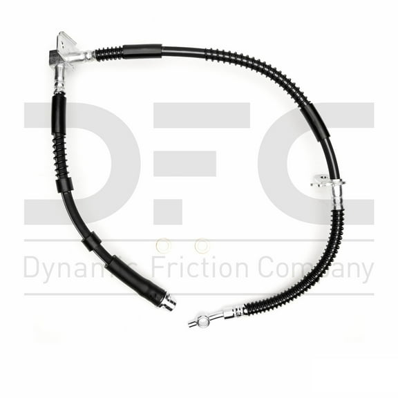 Front Left Dynamic Friction Company Brake Line Hose 350-11007 For 2006-2013 Land Rover Range Rover Sport