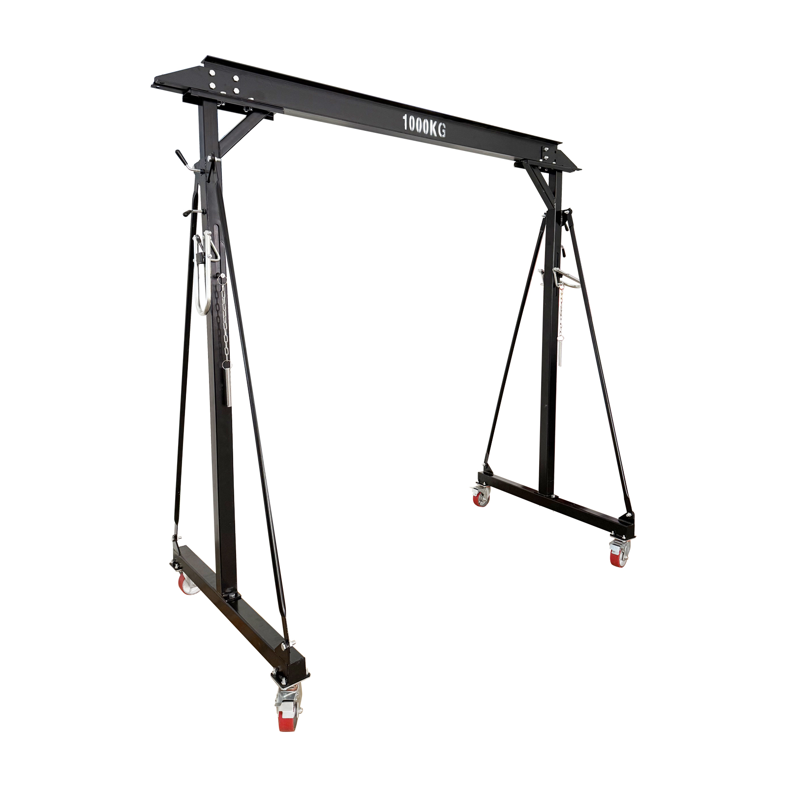 Lifting Movable Gantry Portable Mobile Gantry Crane 1T Small Lifting Hanger Manual Construction Site Crane Frame