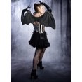 thumbnail image 5 of Disfraz de alas de murciélago ALIBBON para mujer, Halloween y Navidad, 5 of 5