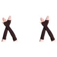 thumbnail image 4 of Guantes largos sin dedos Advancent 1 par estilo simple tejido artesanal, 4 of 6