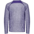 thumbnail image 3 of Holloway Sportswear M Electrify Coolcore® Long Sleeve Tee Purple Heather 222570, 3 of 5