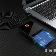 Smart Card Reader DOD Military USB Common Access CAC, Compatible with Windows, Mac OS and Linux