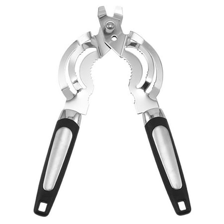 GETAJGHSD Stainless Steel Jar Opener Versatile Bottle and Can Opener with Ergonomic Design