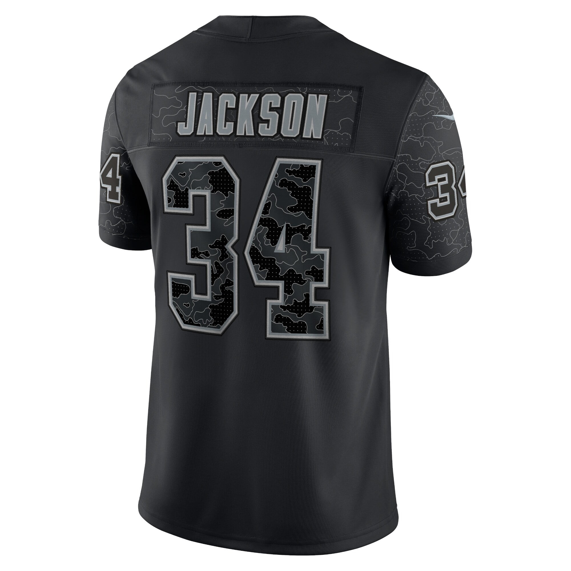 Nike Las Vegas Raiders No34 Bo Jackson White Men's Stitched NFL Vapor Untouchable Elite Jersey