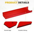 thumbnail image 3 of 2 Pack Acrylic Shelves for Wall, 15 Inch Red Floating Shelves Wall Mount, 3 of 6