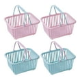 thumbnail image 4 of RENACLIPY  4Set Small Plastic Tidying up Baskets with Simple Design Handles for Household Use, 4 of 6