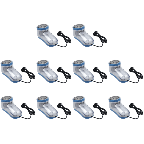 10uds. Removedor eléctrico de pelo de bola de ropa con carga USB para tela de ropa de suéter (USB)