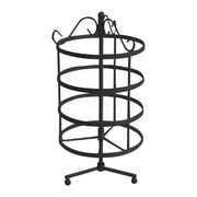 Metal Jewelry Organizer Hanger Display Stand, Earrings Holder Rack Home Decor for Earrings, Bracelets, Necklaces, Keychain Black