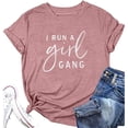 thumbnail image 1 of LUOGENLI T-shirts pour Femmes Mode Décontractée Imprimée Col Rond Manches Courtes t-Shirt Haut 2 T-shirts Graphiques pour Femmes T-shirts Graphiques Saint-Valentin 4TG T-shirts Graphiques pour Femmes T-shirts Jour de la Saint-Patrick TG, 1 of 2