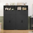thumbnail image 2 of LENLN Bathroom Cabinet with Adjustable Shelf, Storage Cabinet with 2 Doors & 2 Drawers, Cupboard, for Living Room, Hallway,, 2 of 6