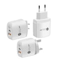 thumbnail image 4 of PD25W+QC3.0 - Cabezal de carga rápida para iPhone 13, Apple Android, puerto de carga dual tipo cQC3.0, 4 of 4
