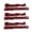 Burgundy, variant on IH Scout 1961-1980 Standard 2 Point Burgundy Lap Bench Seat Belt Kit - 3 Belts