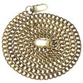 thumbnail image 1 of MasteelfCA 1pc 120cm Metal Chain Purse Strap Cross Body Bag Chain Replacement Accessory, 1 of 7