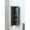 thumbnail image 4 of Blossom Positano 48" Floating Vanity | Aventurine Green | Single Acrylic Sink & 2 Side Cabinets | Wall Mounted, 4 of 8